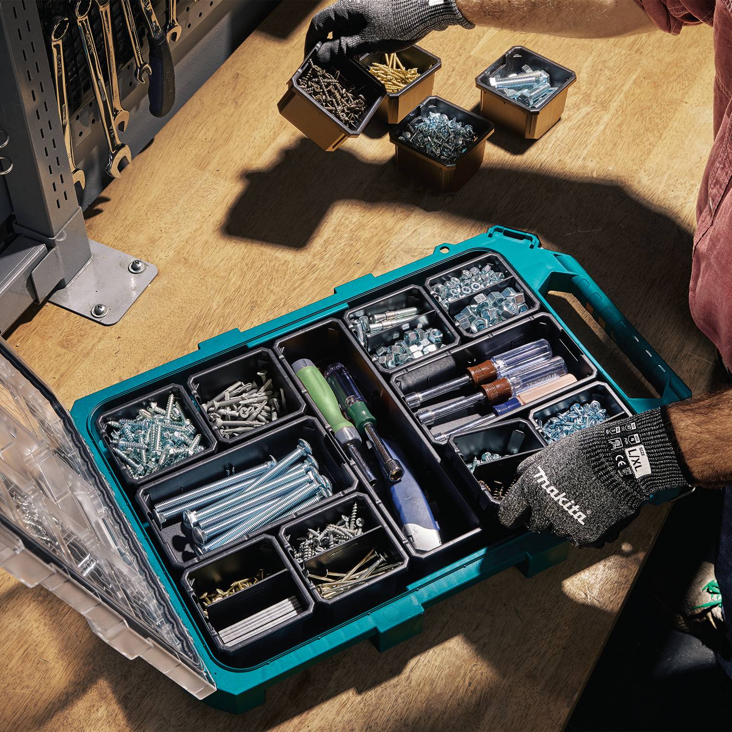 Makita Maktrak™ T-92271 4Pc Deep Standard Upper Bin and Divider Set (For T-90043/T-90065) - Image 3
