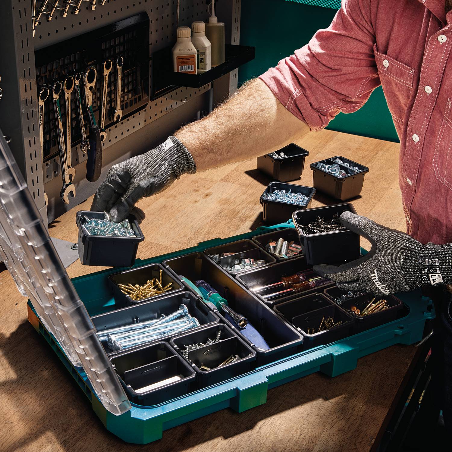 Makita Maktrak™ T-92271 4Pc Deep Standard Upper Bin and Divider Set (For T-90043/T-90065) - Image 4