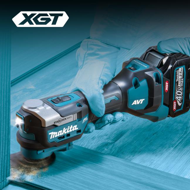 Makita
  TM001GZ01 40V Max XGT Brushless Starlock Max Multi Tool w/AVT (Tool Only) - Image 4