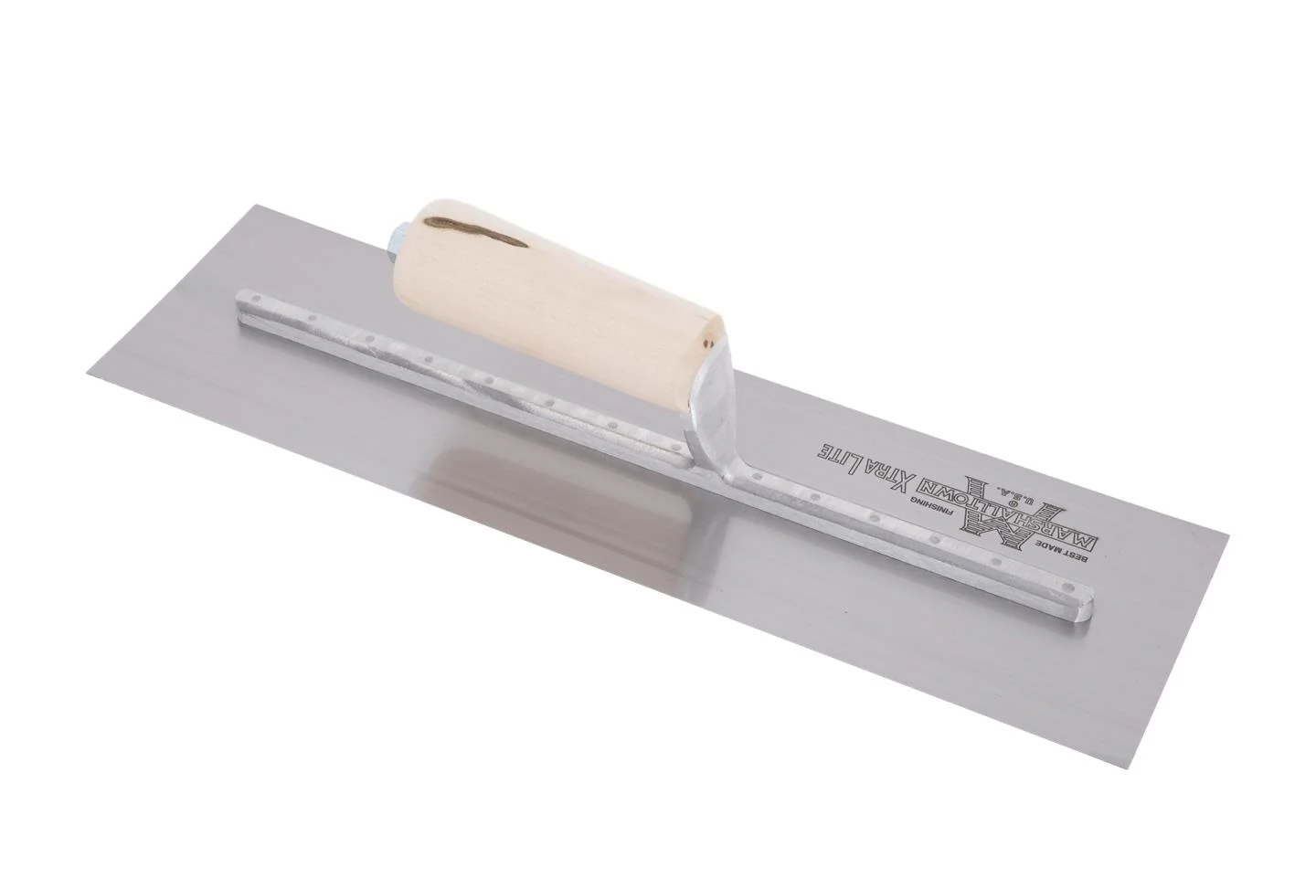 Marshalltown MX66 16 in x 4 in High Carbon Steel Finishing Trowel - Image 2