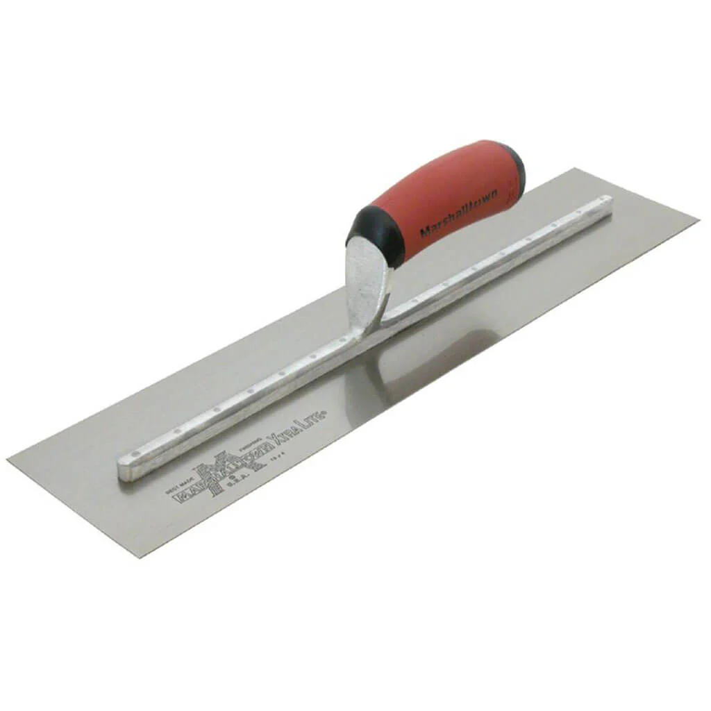 MARSHALLTOWN 12124 11 in. x 4-1/2 in. Curved Finishing Trowel - Image 7