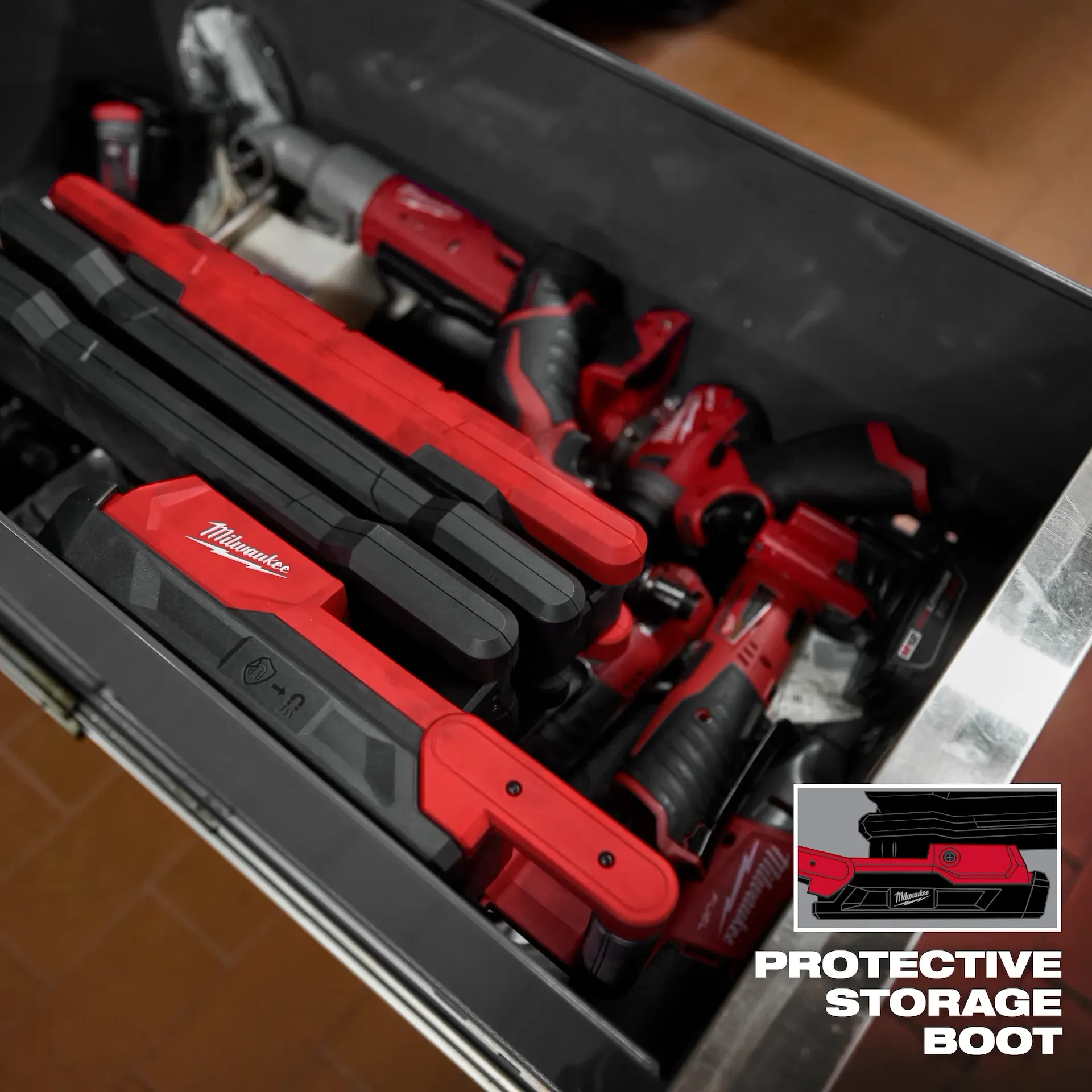 Milwaukee 2129-20 LED 2500 Lumens 4.5 hr Cordless Magnetic Extendable Boom Light - Image 13