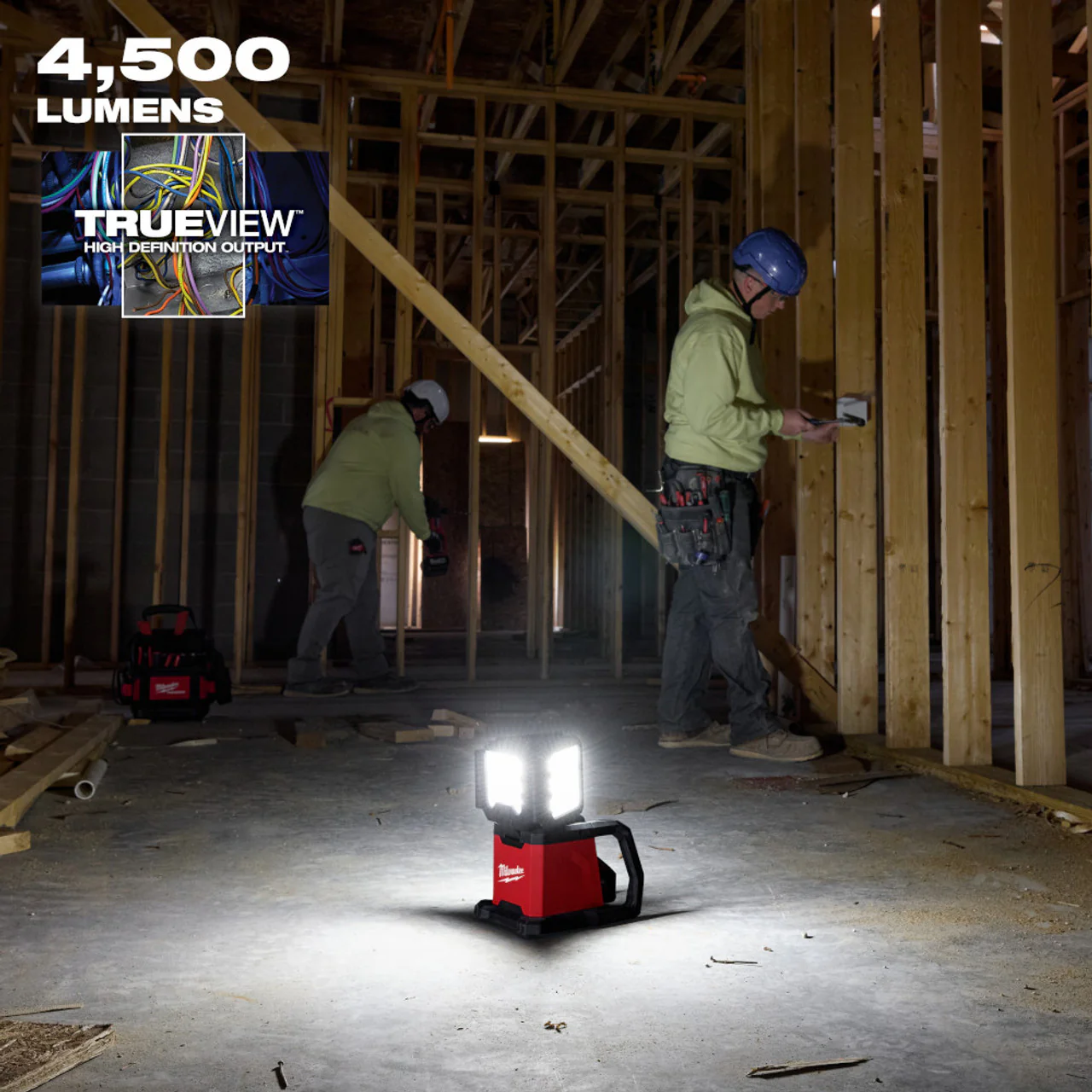 MILWAUKEE 2368-20 M18™ ROVER™ Dual Power Triple-Panel Flood & Area Light - Image 6