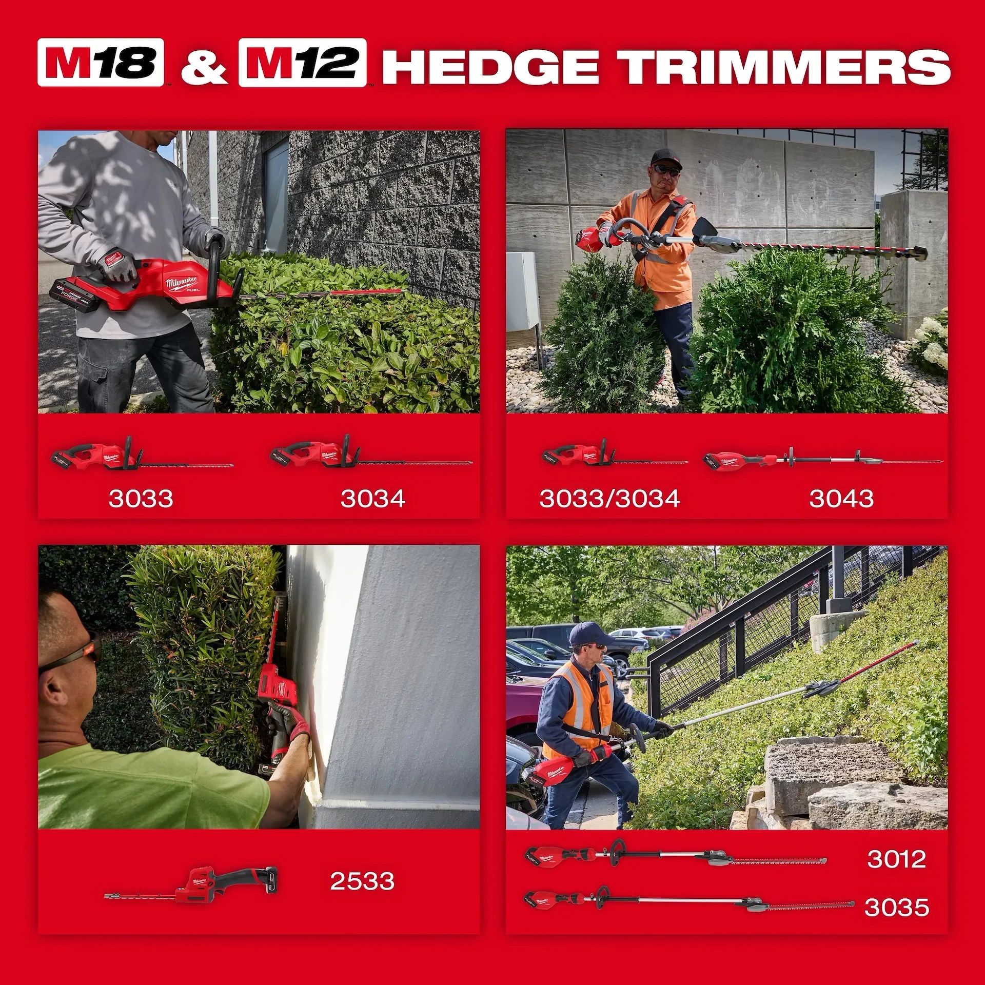 Milwaukee 2533-20 M12 Fuel Hedge Trimmer Bare - Image 8