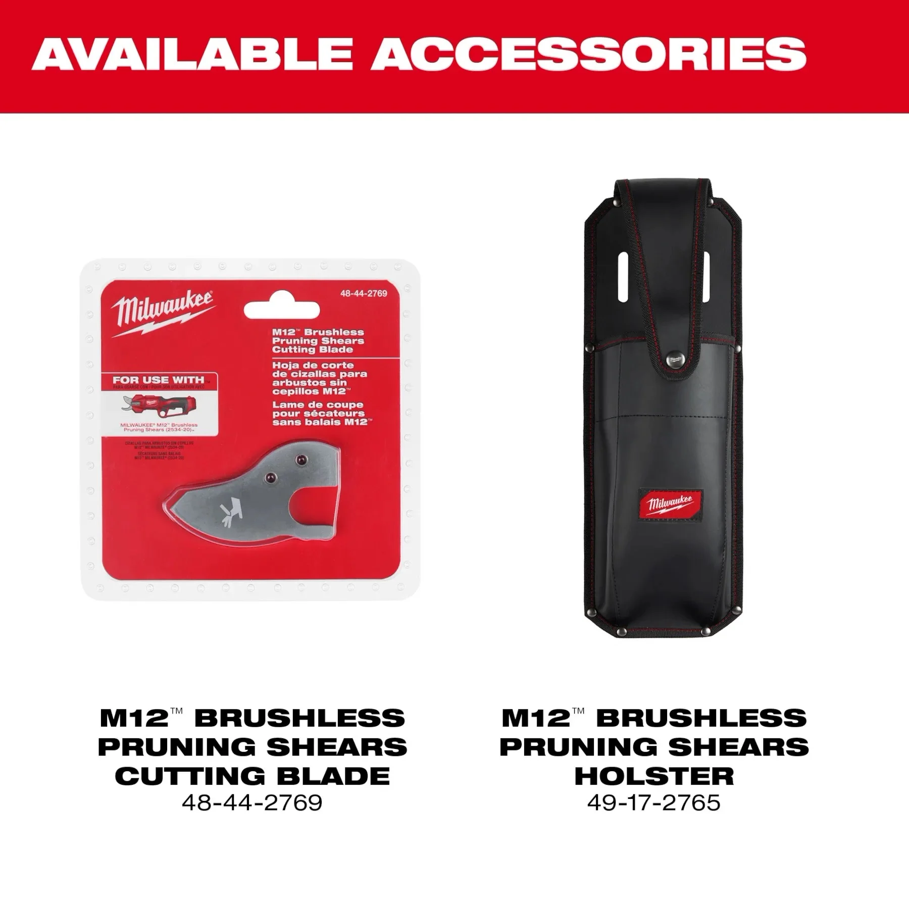Milwaukee 2534-20 M12 Pruning Shears Bare - Image 13
