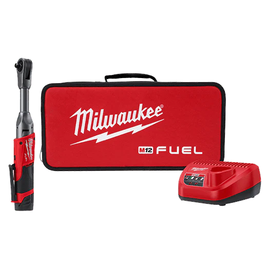 Milwaukee 2560-21 M12 Fuel 3/8 in. Extended Reach Ratchet Kit