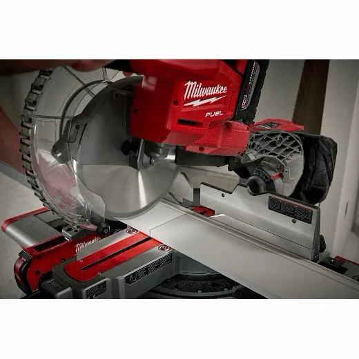 Milwaukee 2734-20 10 in 4000 rpm M18 FUEL™ Dual Bevel Sliding Compound Cordless Miter Saw (Tool Only) - Image 4
