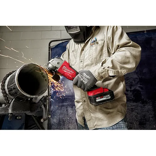 Milwaukee 2882-20 M18 FUEL™ 4-1/2 in/5 in Braking Grinder w/ ONE-KEY™ Paddle Switch, No Lock - Image 3