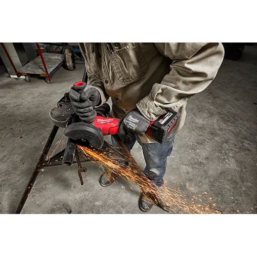 Milwaukee 2882-20 M18 FUEL™ 4-1/2 in/5 in Braking Grinder w/ ONE-KEY™ Paddle Switch, No Lock - Image 5