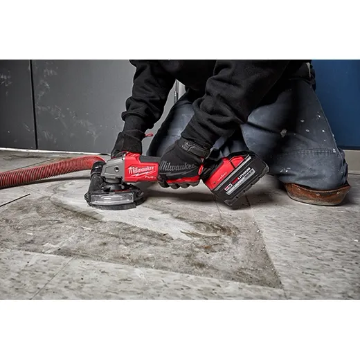 Milwaukee 2882-20 M18 FUEL™ 4-1/2 in/5 in Braking Grinder w/ ONE-KEY™ Paddle Switch, No Lock - Image 7