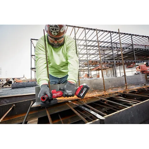 Milwaukee 2882-20 M18 FUEL™ 4-1/2 in/5 in Braking Grinder w/ ONE-KEY™ Paddle Switch, No Lock - Image 8