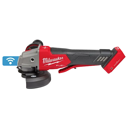 Milwaukee 2882-20 M18 FUEL™ 4-1/2 in/5 in Braking Grinder w/ ONE-KEY™ Paddle Switch, No Lock - Image 9