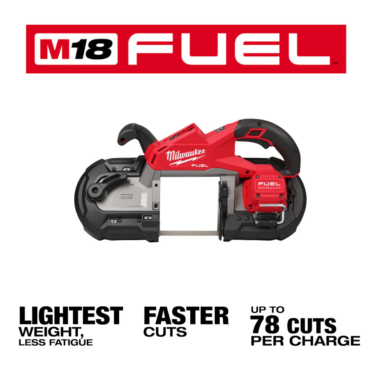 MILWAUKEE 2929-20 M18 FUEL™ Deep Cut Band Saw (Tool Only) - Image 3