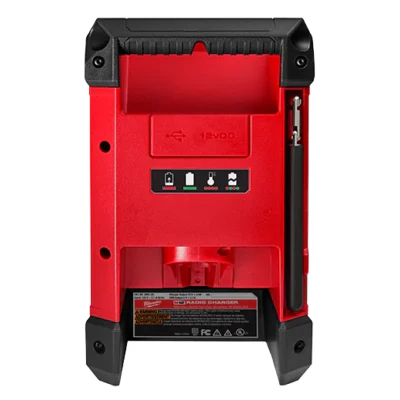 Milwaukee 2951-20 M12 12-Volt Lithium-Ion Cordless/Corded Radio with Integrated Charger (Tool Only) - Image 3