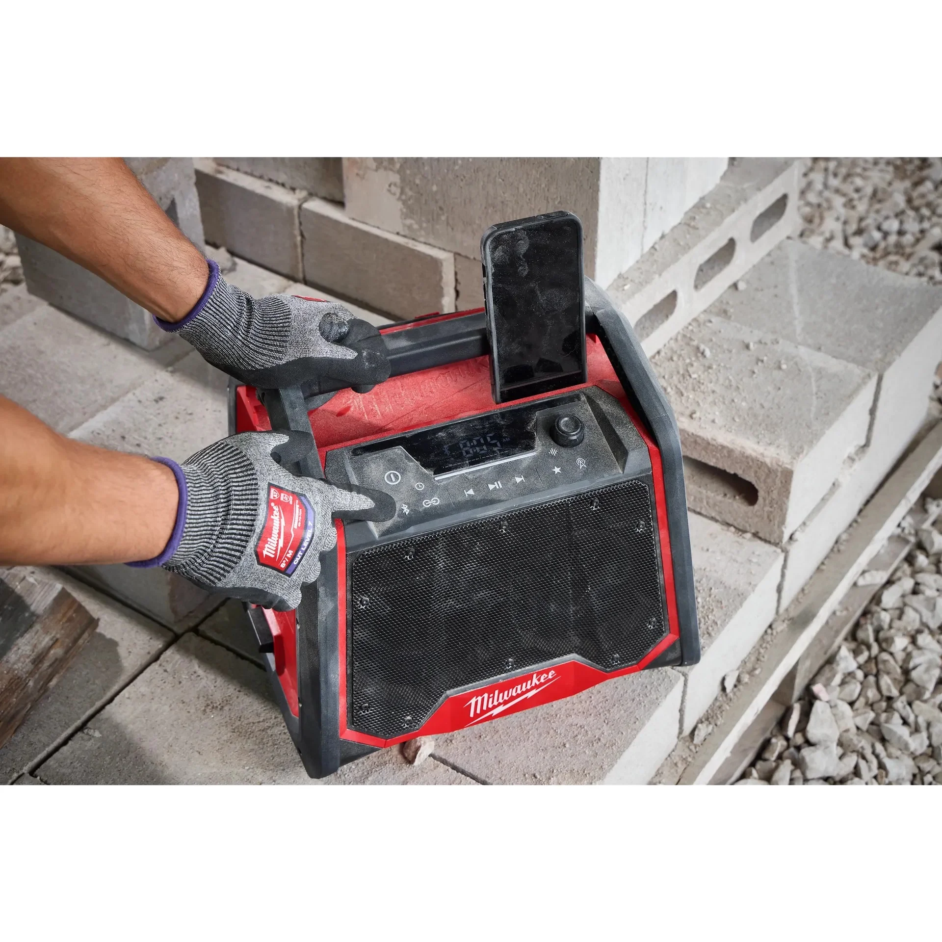 Milwaukee 2956-20 M18 Bluetooth Jobsite Radio + Charger - Image 10
