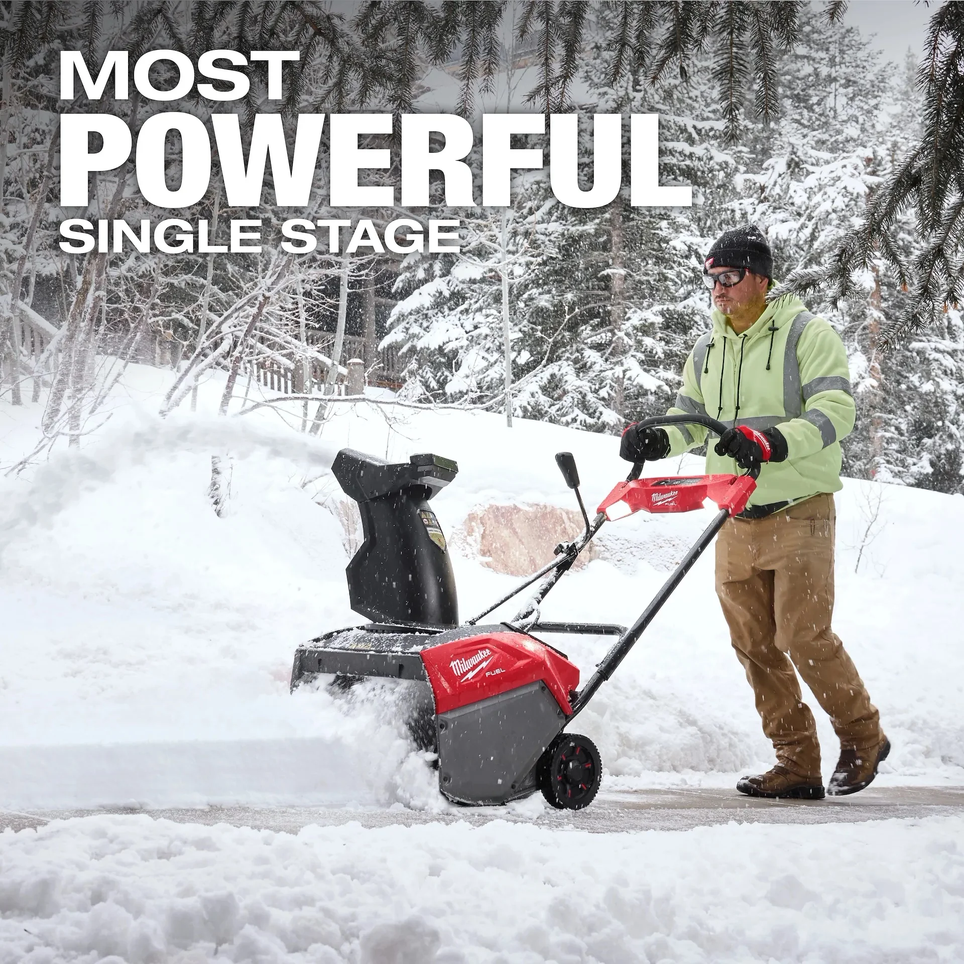 Milwaukee 3036-22HD M18 Fuel 21 Inches Single Stage Snow blower Kit 12.0Ah - Image 7