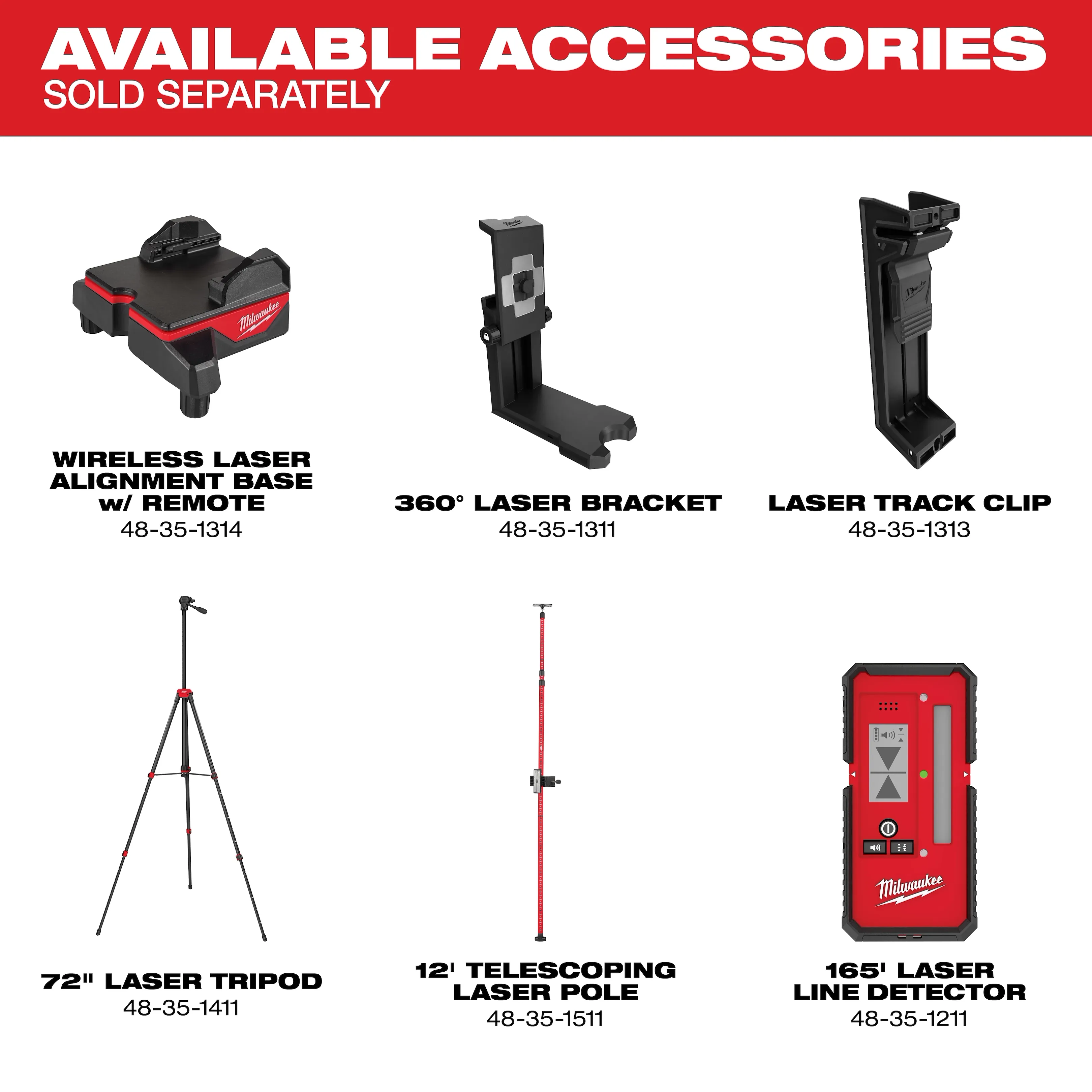 Milwaukee 3642-21 M12 360X3 Green Line Laser Kit, Auto-Align - Image 10