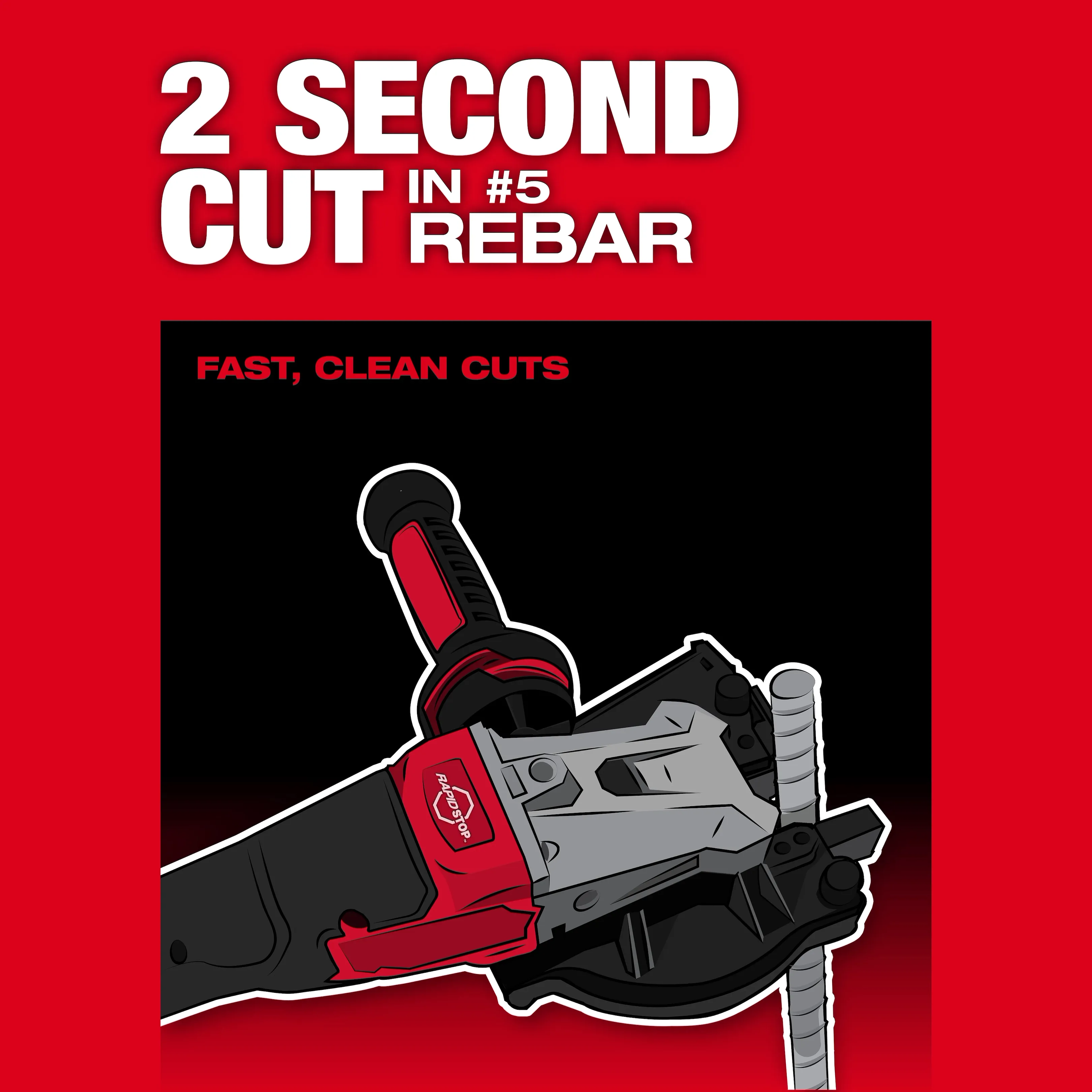 MILWAUKEE 3675-20 M18 FUEL™ #10 (1-1/4 in.) Rebar Cutter - Image 4
