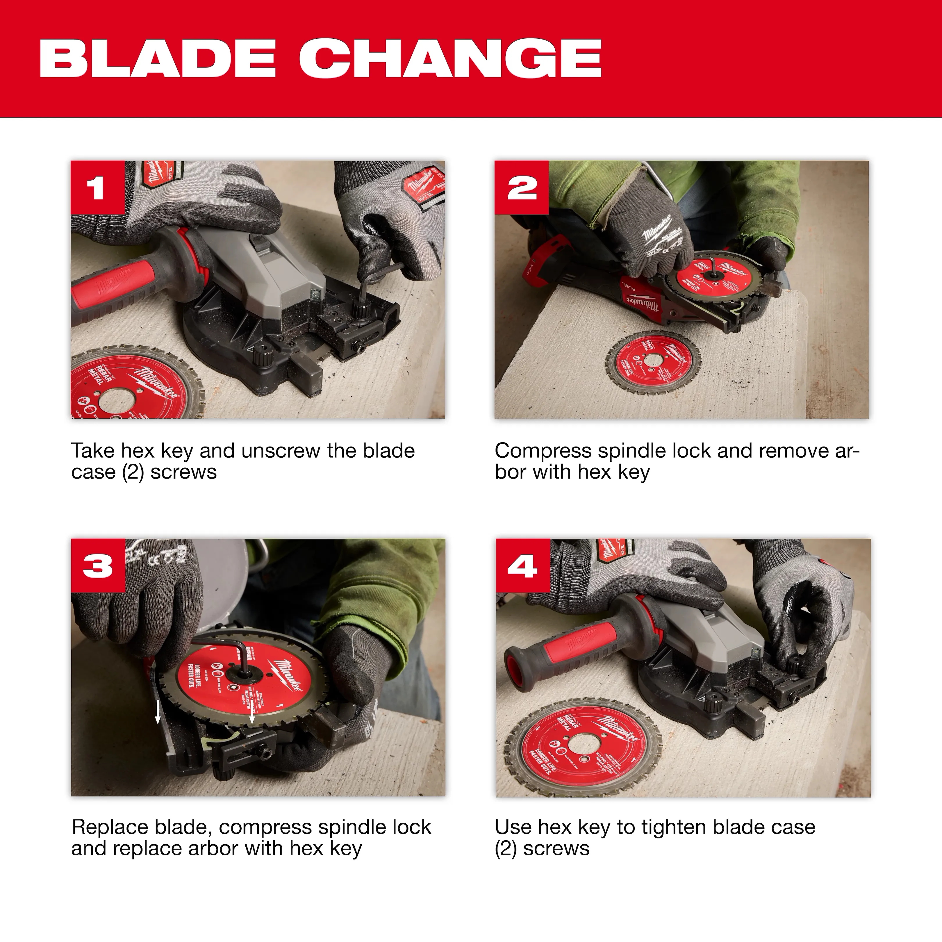 MILWAUKEE 3675-20 M18 FUEL™ #10 (1-1/4 in.) Rebar Cutter - Image 8