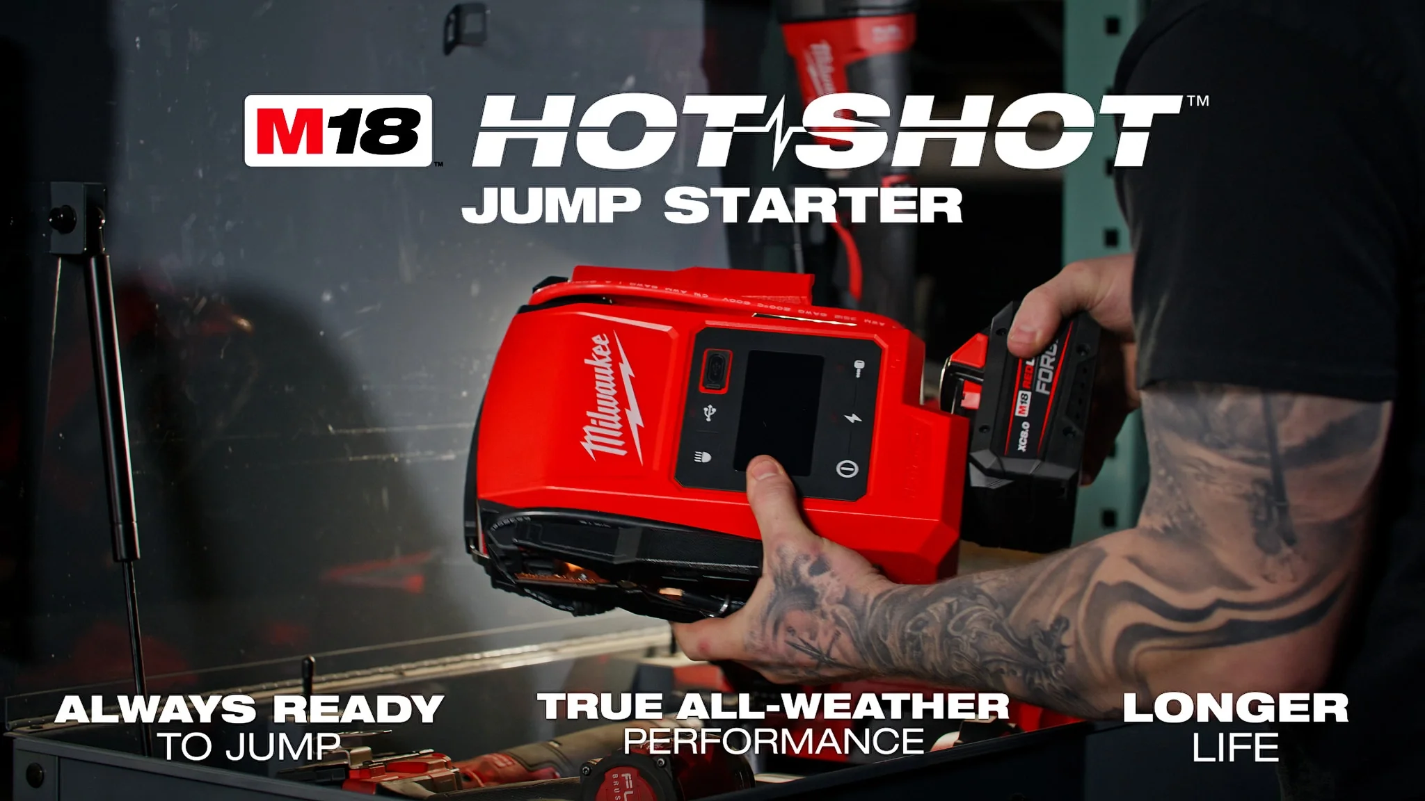Milwaukee 3841-20 M18™ HOTSHOT™ Jump Starter - Image 3