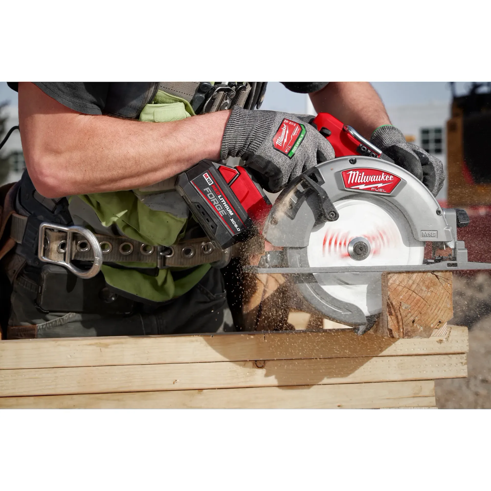 Milwaukee 48-11-1861 REDLITHIUM™ FORGE™ Lithium-Ion 18 V 6 Ah Rechargeable Lithium-Ion Battery - Image 13