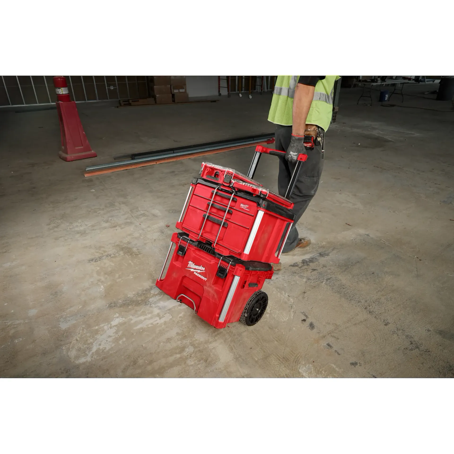 Milwaukee 48-22-8027 PACKOUT™ 19.75 in 18.6 in 250 lb Low-Profile Handle - Image 8