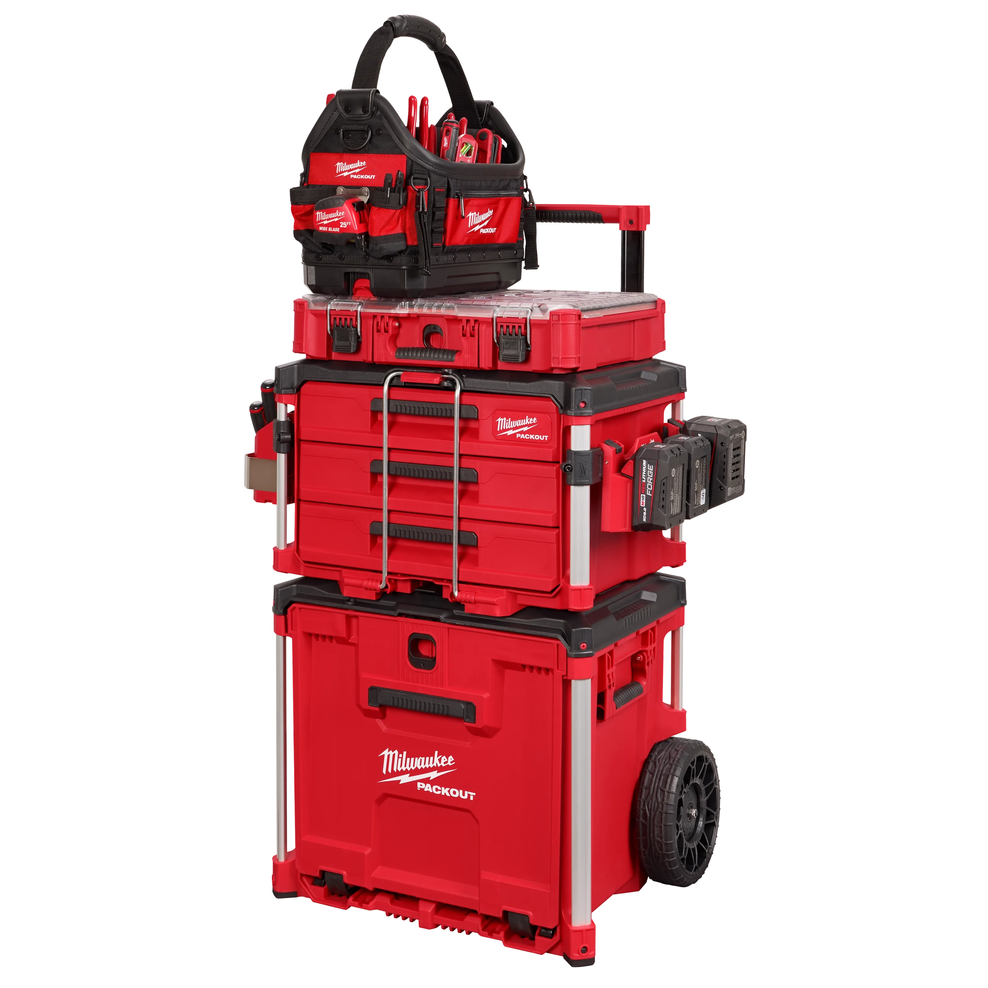 Milwaukee 48-22-8420 PACKOUT™ Rolling Drawer Tool Box - Image 12