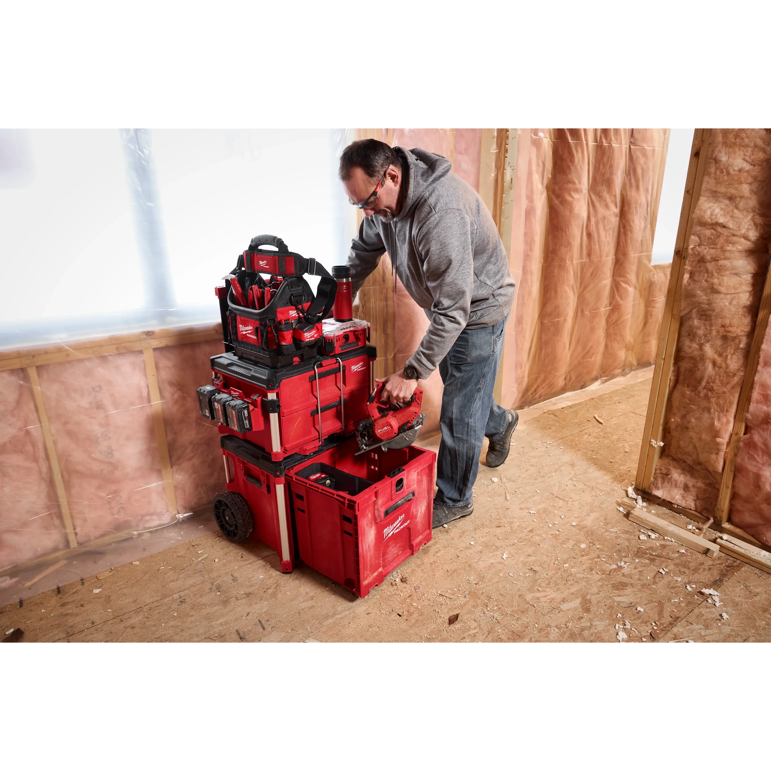Milwaukee 48-22-8420 PACKOUT™ Rolling Drawer Tool Box - Image 7