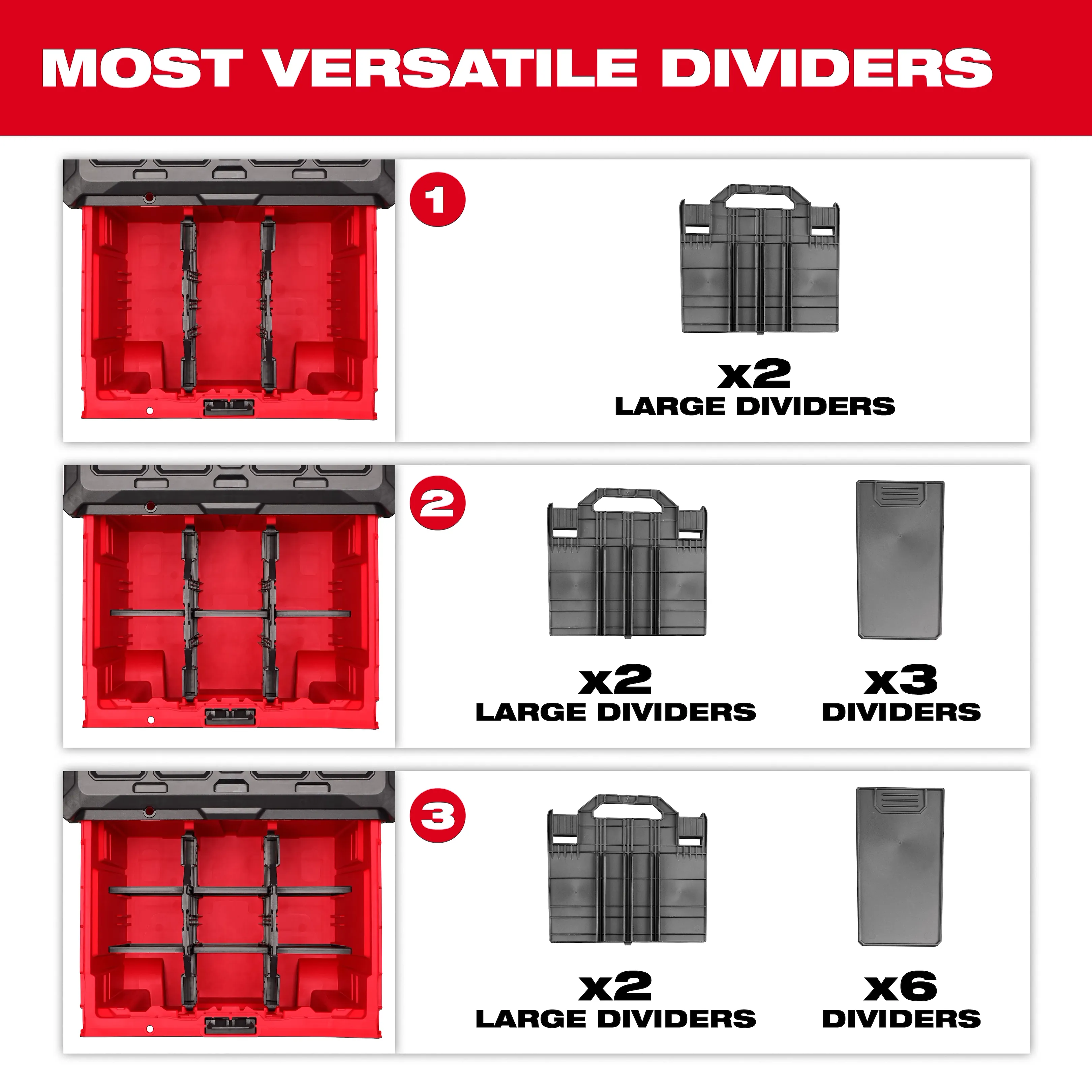 Milwaukee 48-22-8420 PACKOUT™ Rolling Drawer Tool Box - Image 9