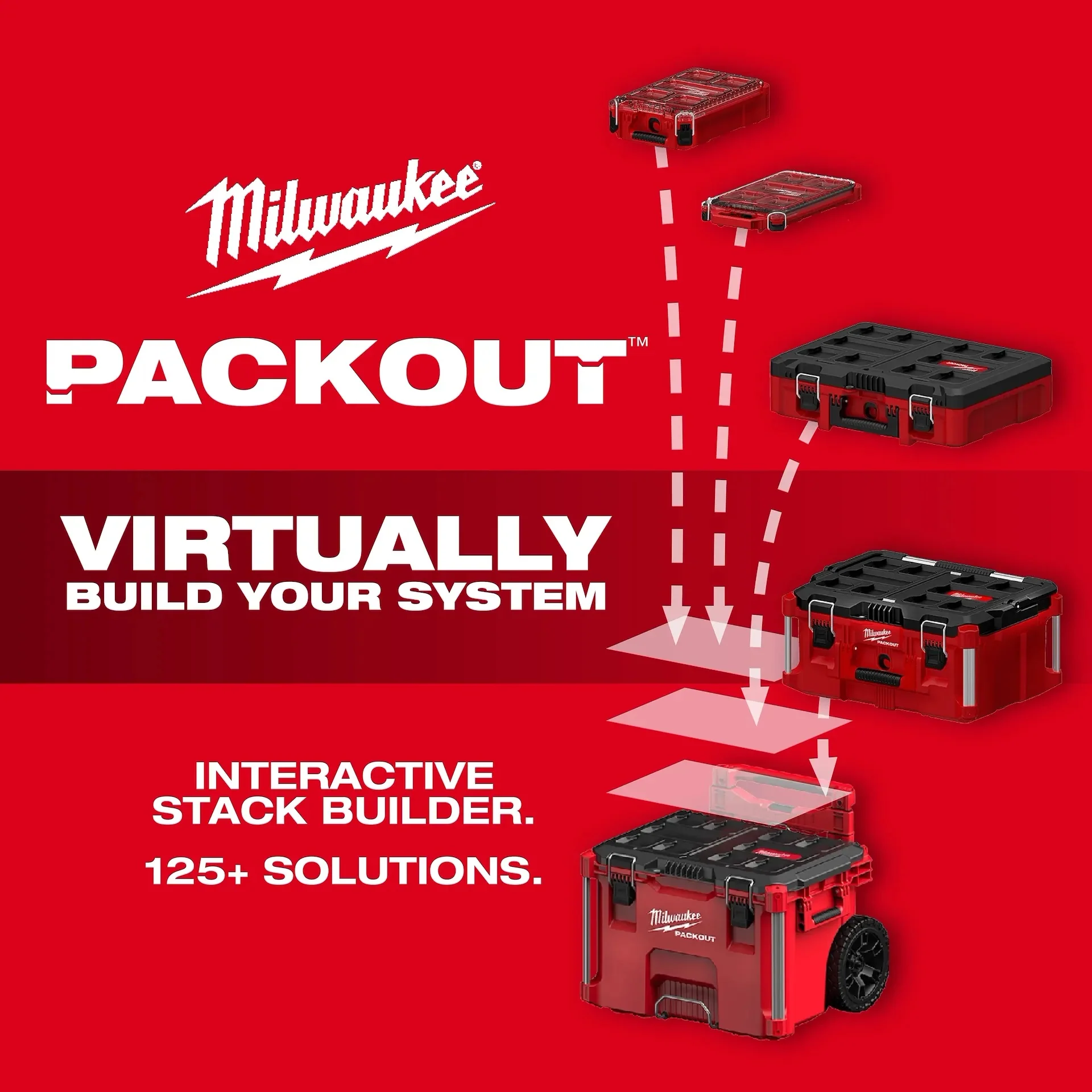 Milwaukee 48-22-8423 Packout XL Tool Box - Image 6