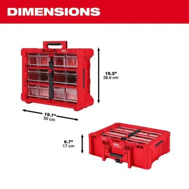 Milwaukee 48-22-8433 PACKOUT™ Tilt Bin Organizer - Image 3