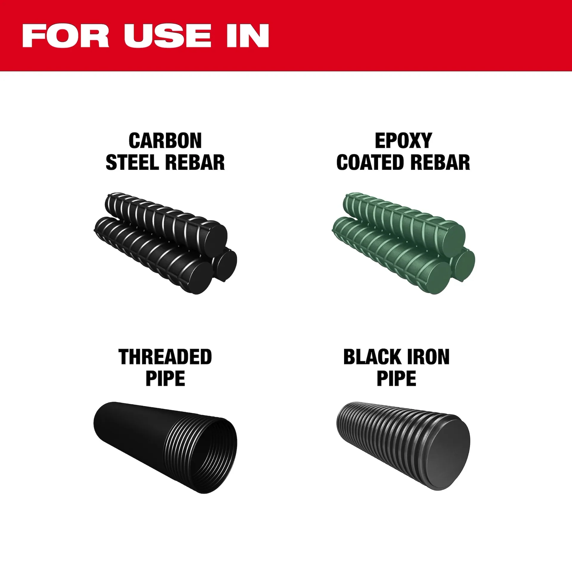 Milwaukee 48-40-4064 Rebar Cutter Blade 10 Pk(For 3675-20) - Image 3