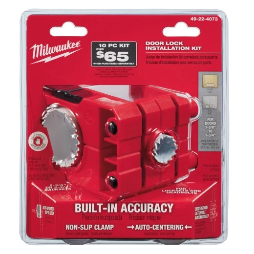 MILWAUKEE 49-22-4073 HOLE DOZER™ Door Lock Installation Hole Saw Kit - Image 2