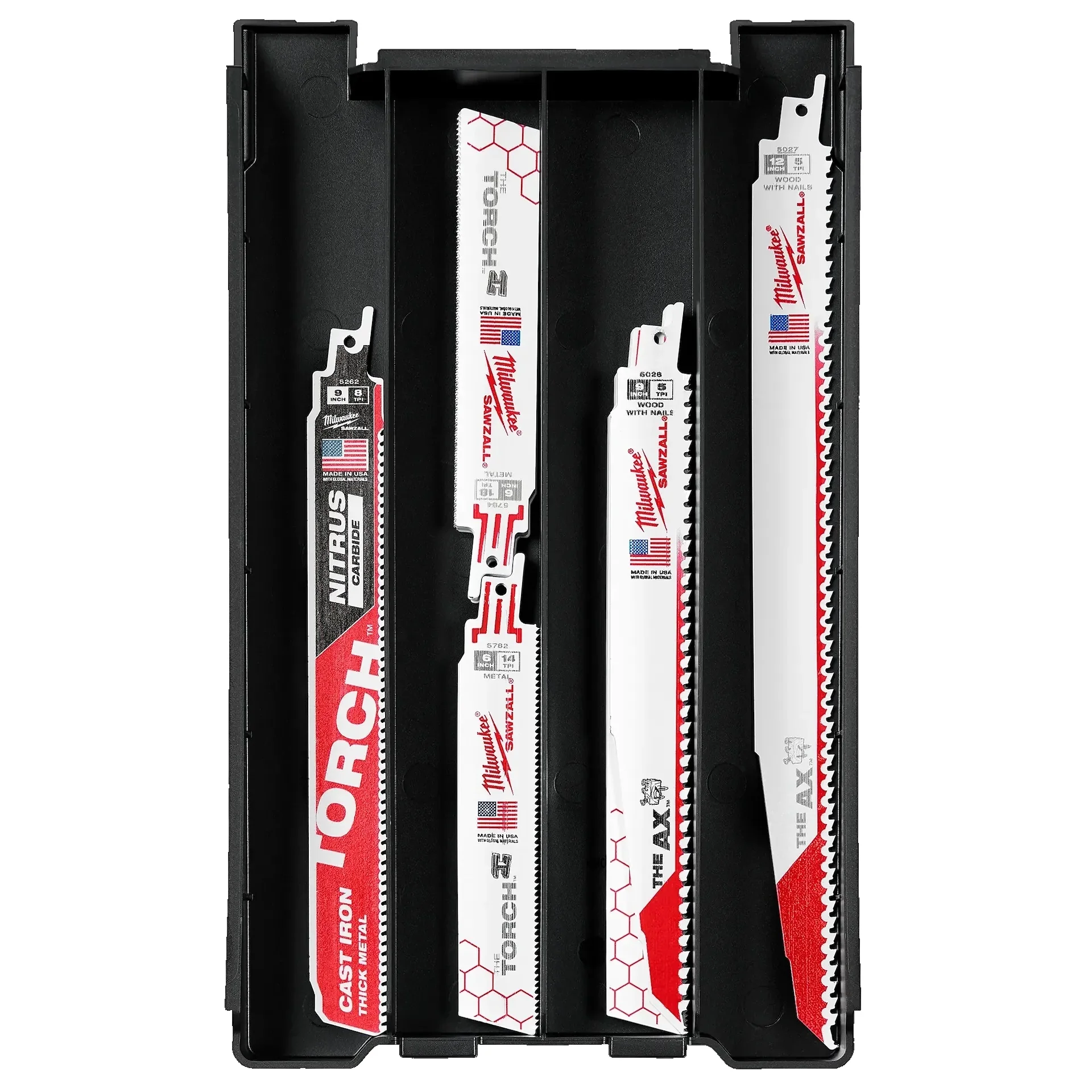 Milwaukee 49-22-5640 Packout Sawzall Blade Set 22Pc - Image 13
