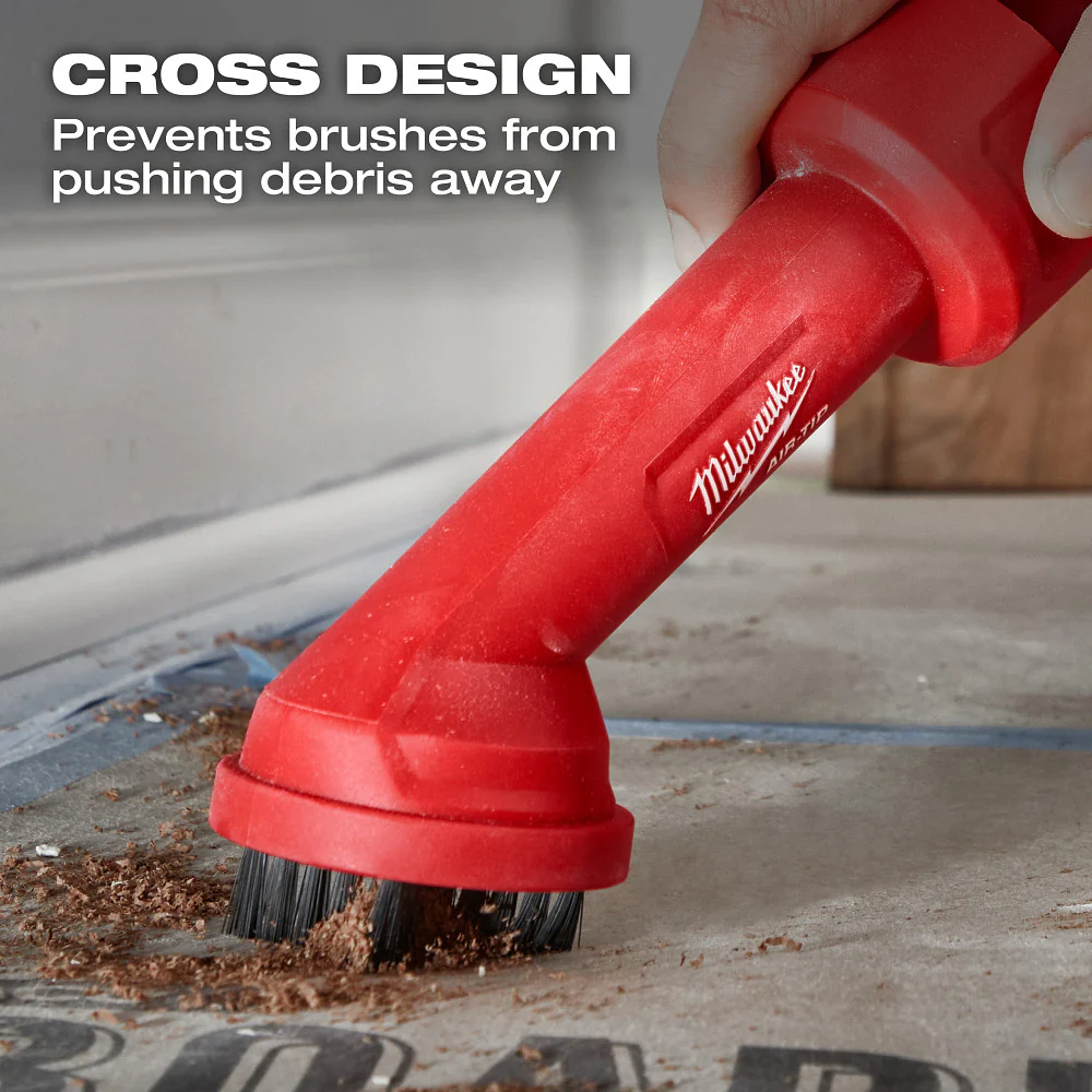 MILWAUKEE 49-90-2035 AIR-TIP CROSS BRUSH TOOL VAC ATTACHMENT - Image 6