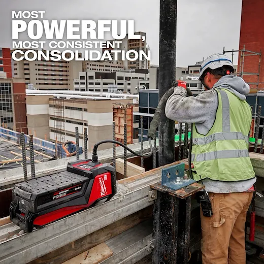 Milwaukee MXF372-2XC MX FUEL™ Cordless High Cycle Concrete Vibrator Kit (2 x 8.0 Ah) - Image 13