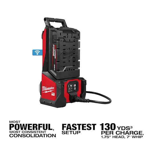 Milwaukee MXF372-2XC MX FUEL™ Cordless High Cycle Concrete Vibrator Kit (2 x 8.0 Ah) - Image 2