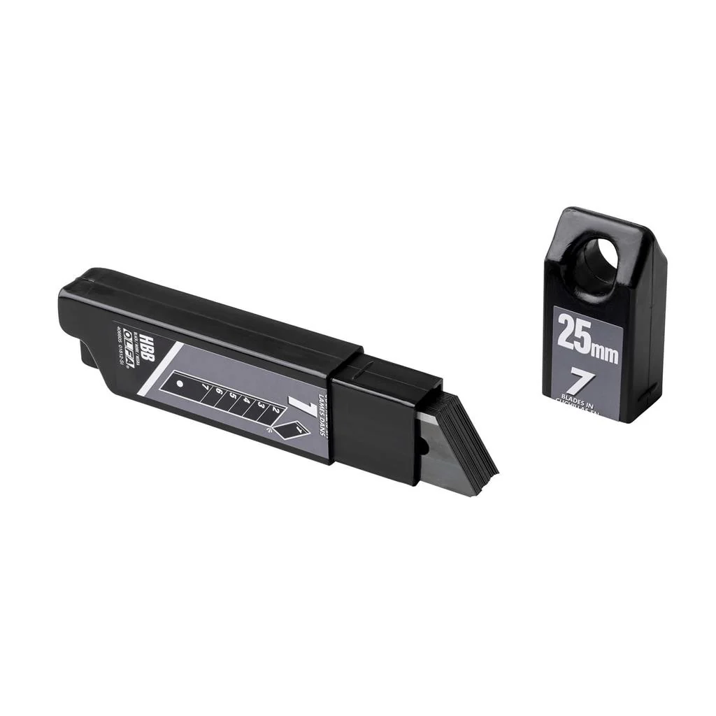 Olfa Heavy-Duty Snap Off Knife Blades 25mm 20 Pack - Image 2