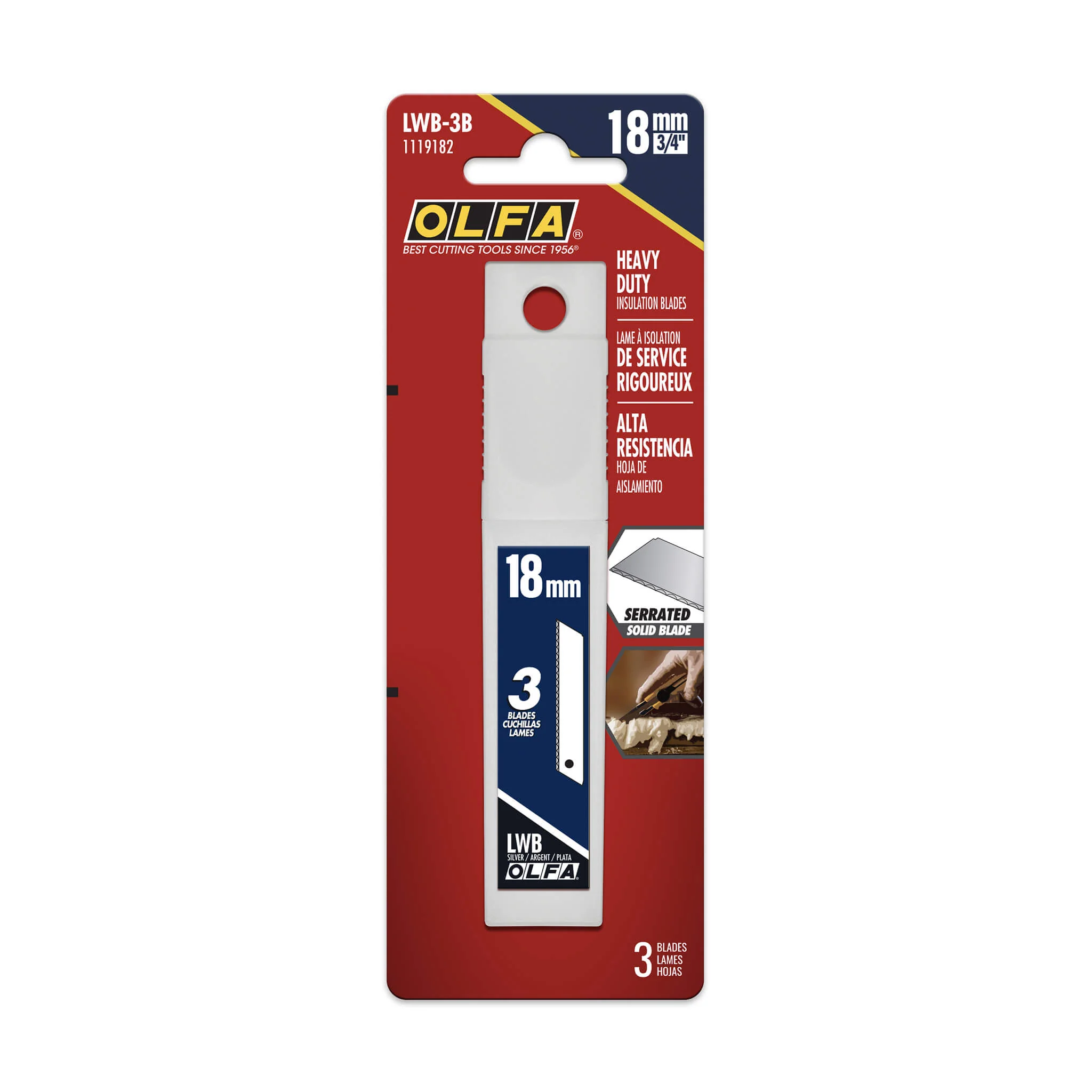 Olfa Insulation Blades 18mm 3 Pack