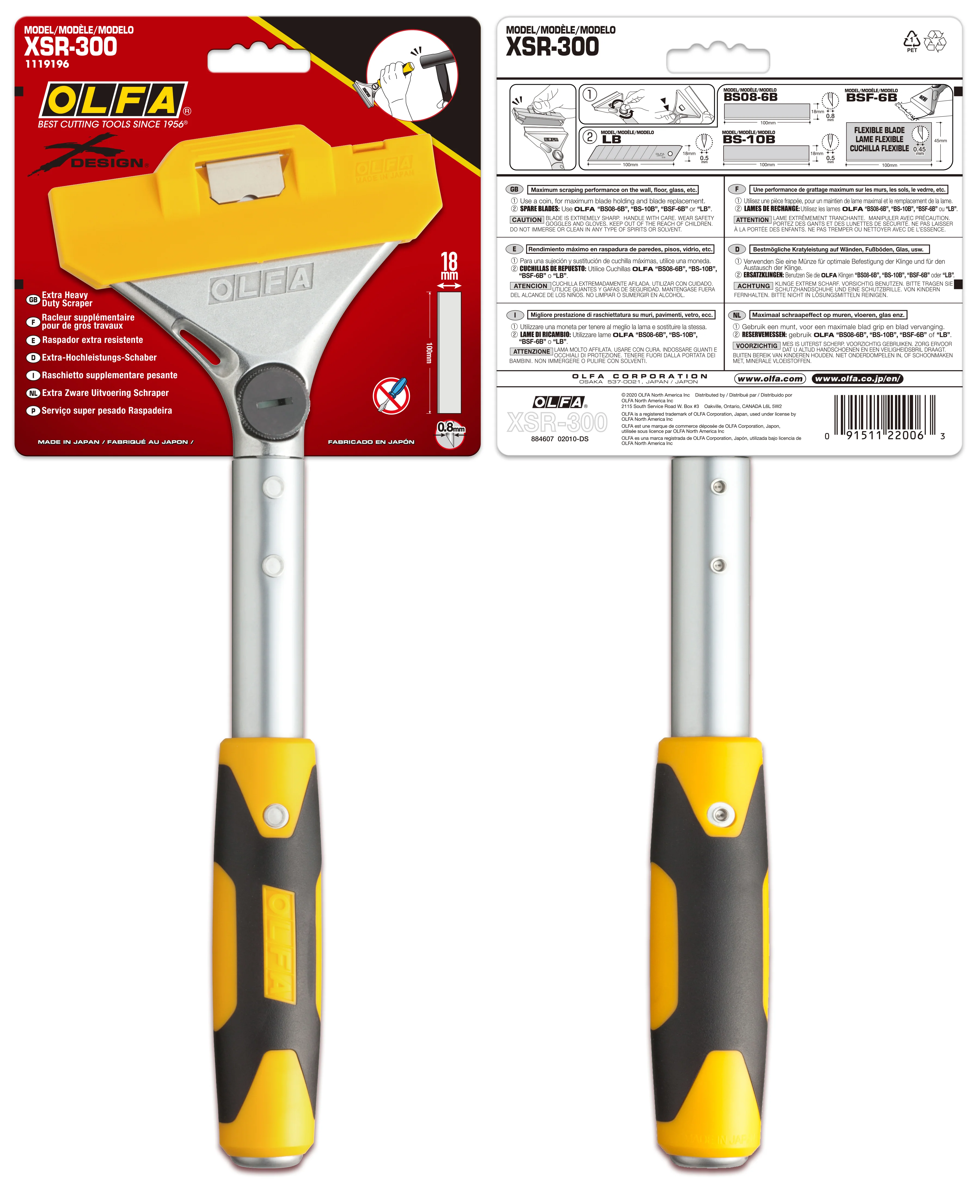 Olfa Extra Heavy-Duty Scraper 12in - Image 3