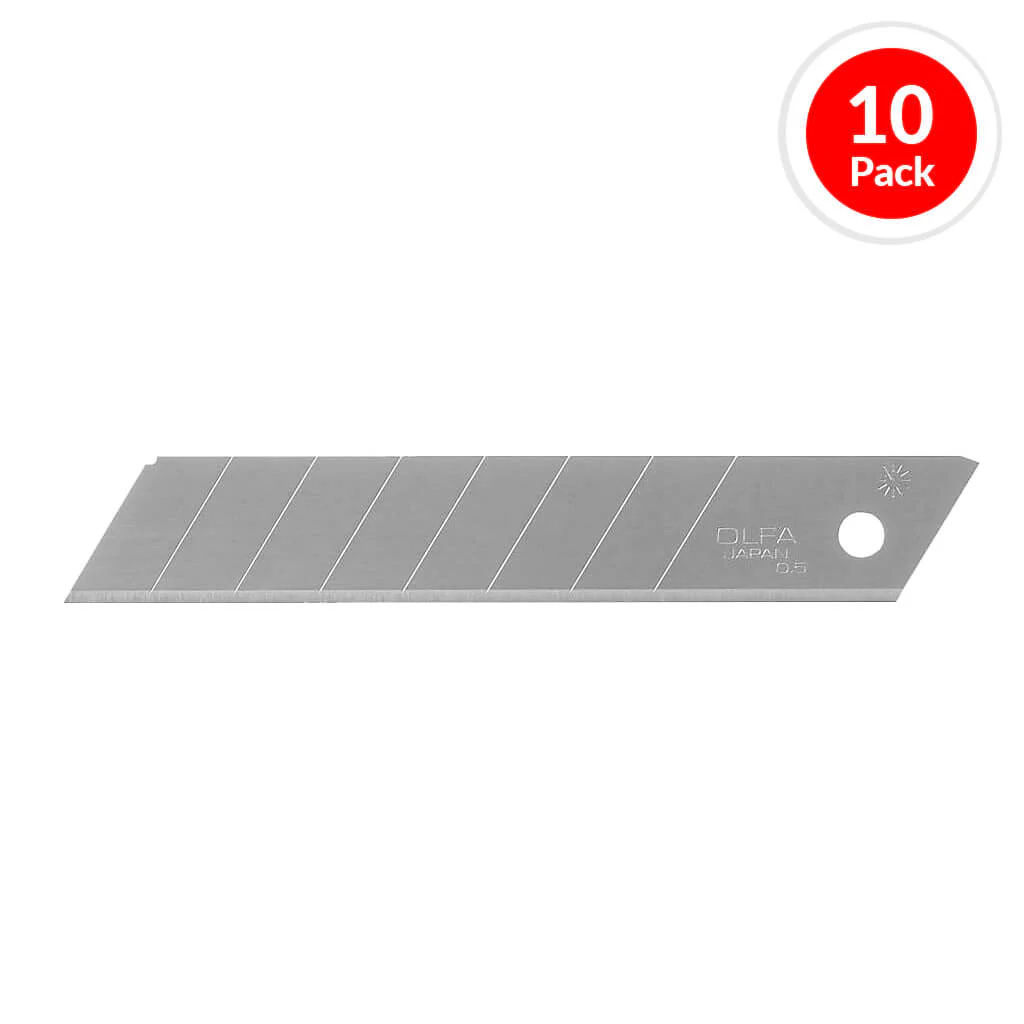 Olfa Snap Off Knife Blades 18mm 10 Pack - Image 2