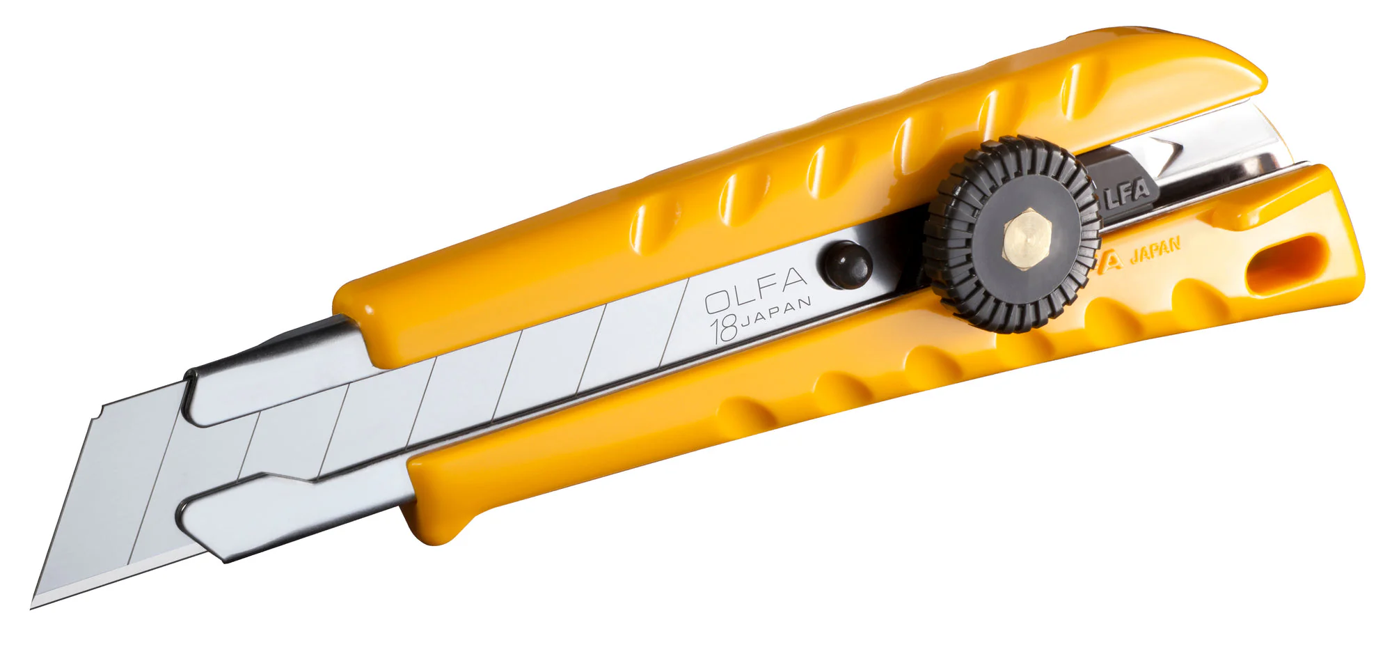 Olfa Ratchet Lock Utility Knife 18mm 4 Pack - Image 2