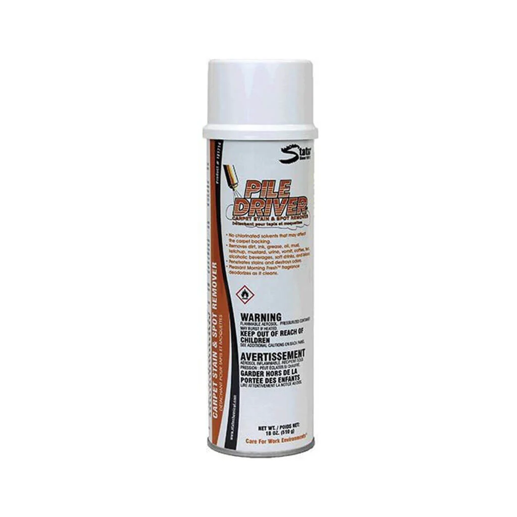 PILE DRIVER 121714 18 oz. Carpet Stain and Spot Pre-Treatment & Remover Aerosol Spray Can