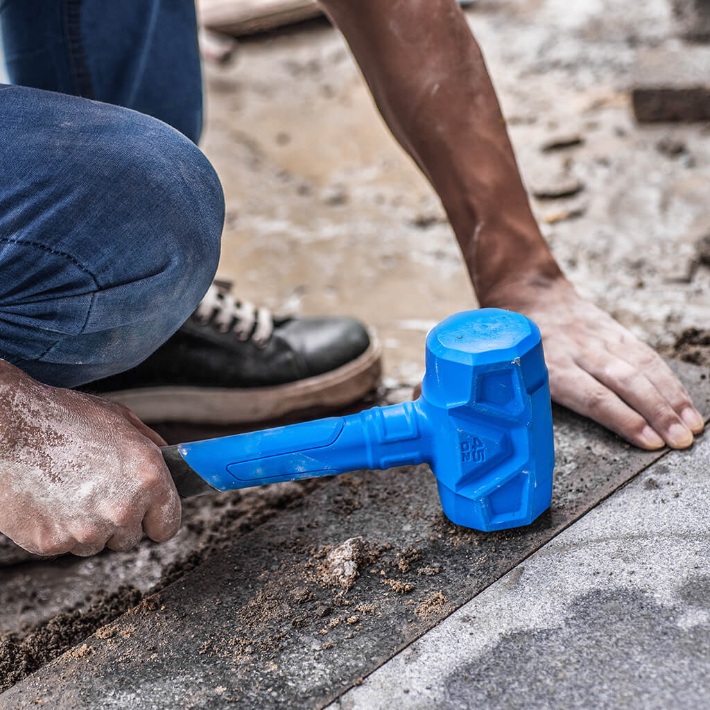 REAL STEEL 0317 28-oz. Blue Soft Face Dead Blow Hammer - Image 10