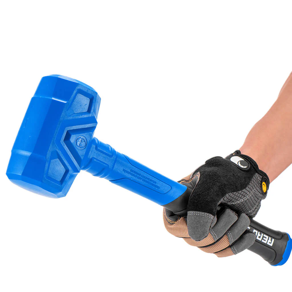 REAL STEEL 0317 28-oz. Blue Soft Face Dead Blow Hammer - Image 5