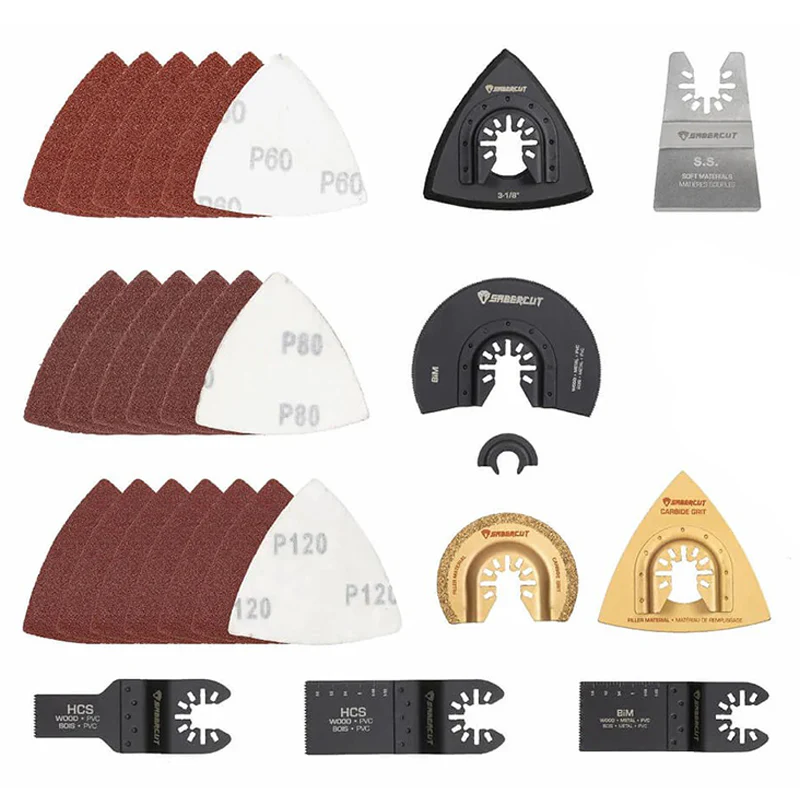 Sabercut 28-Piece Multi-Tool Blade Set