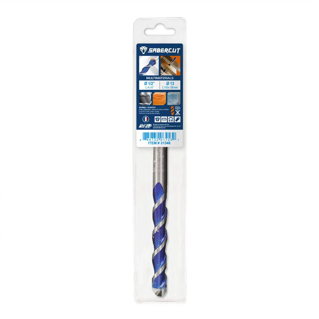 Sabercut 1/2" X 6" Multi-Material Drill Bit - Image 3