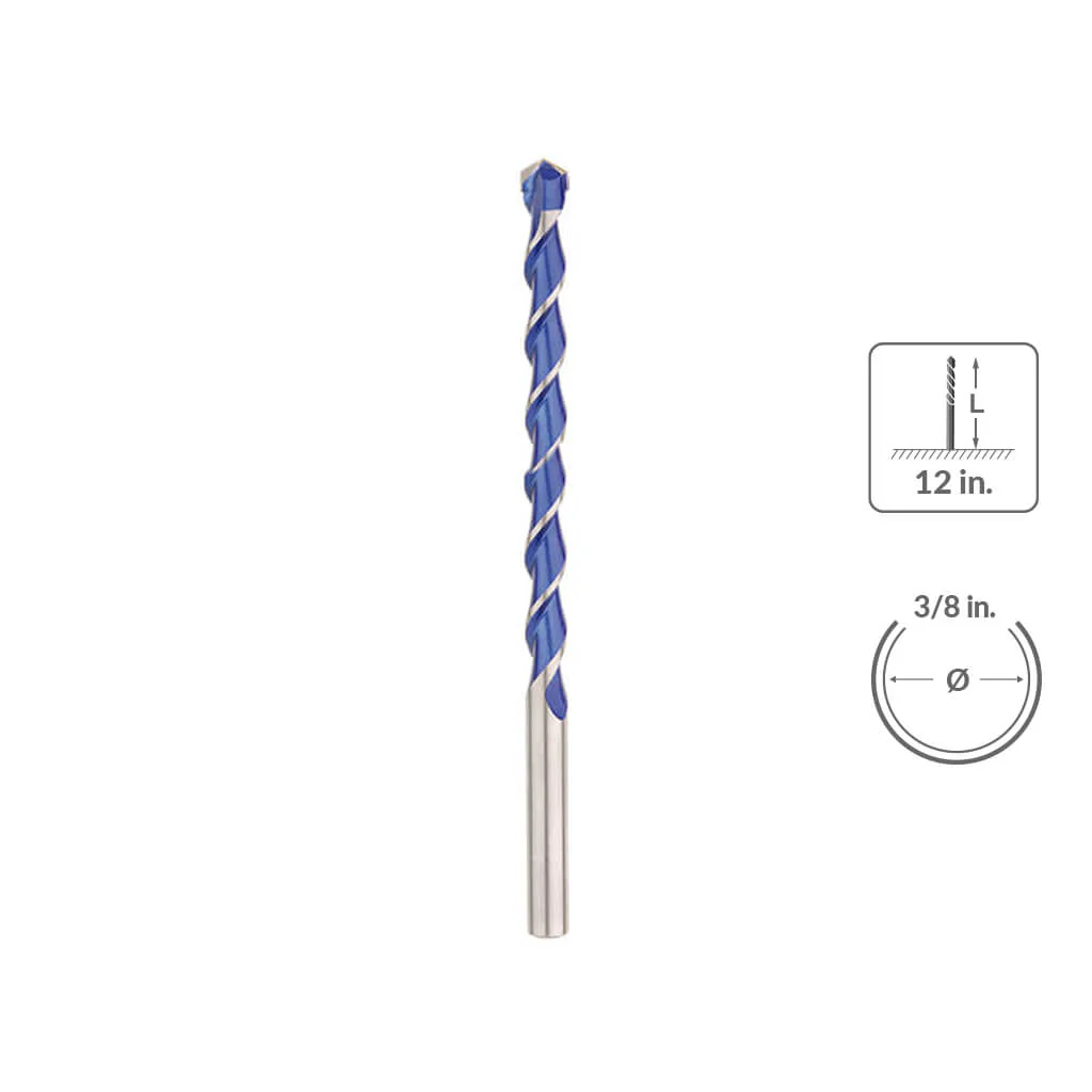 Sabercut 3/8" X 12" Multi-Material Drill Bit