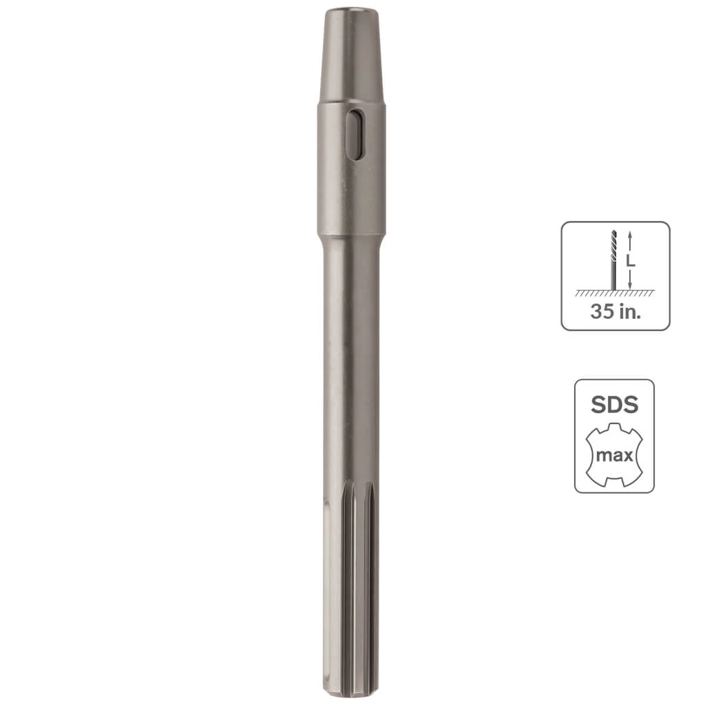Sabercut SDS Max 27 in. Core Bit Cup Extension Adapter
