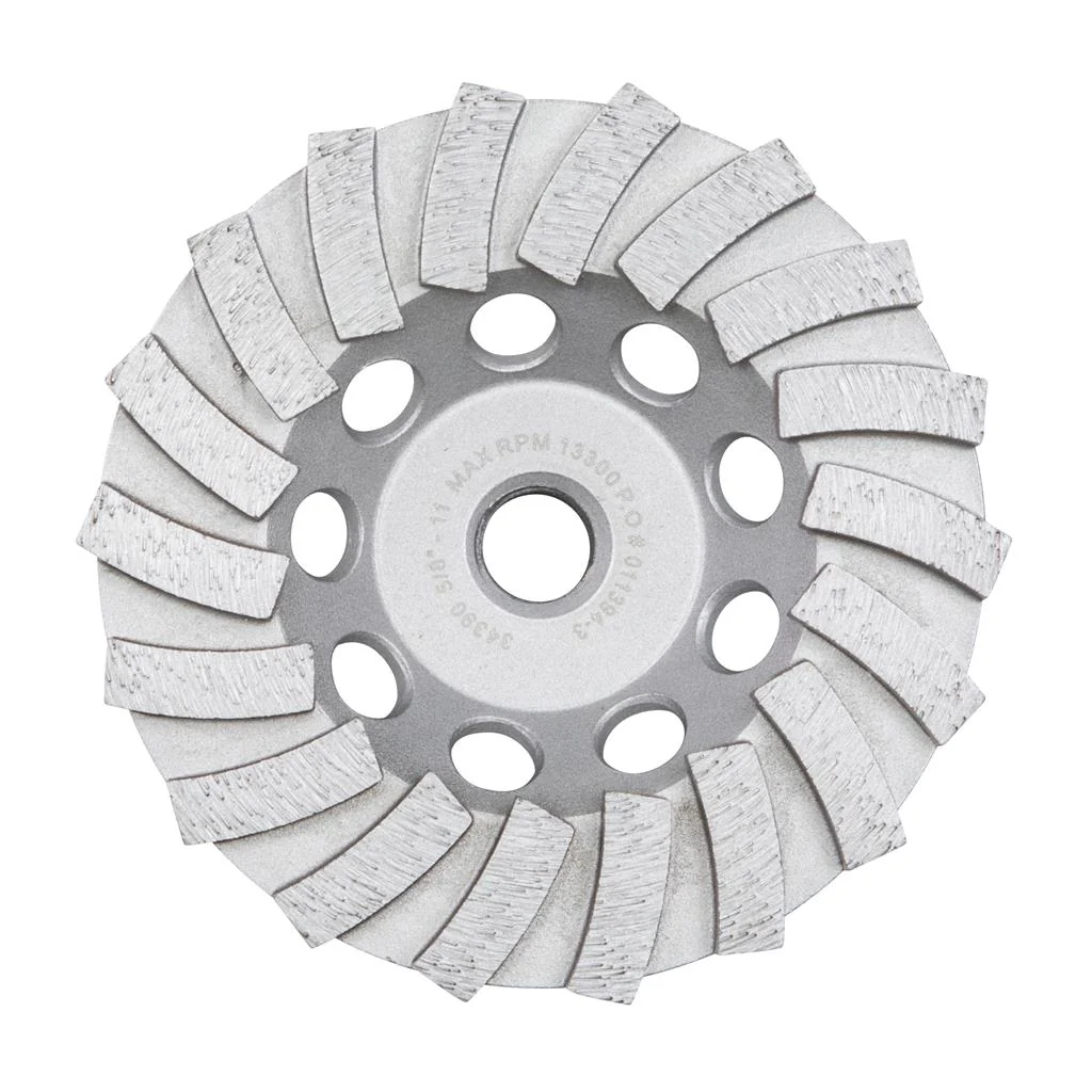 Sabercut 4-1/2 in. Turbo Diamond Cup Wheel with Spacer Nut